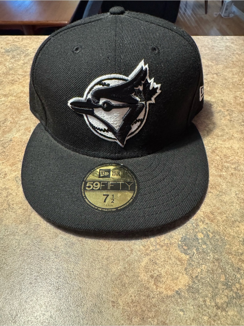 New Era Black Toronto Blue Jays Fitted Hat
